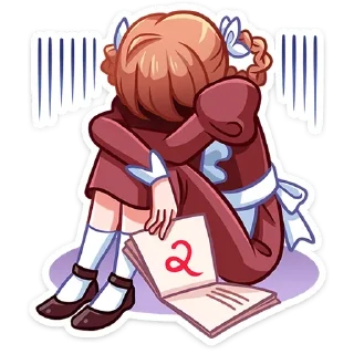 Sticker Томочка @anime4_arts - 0