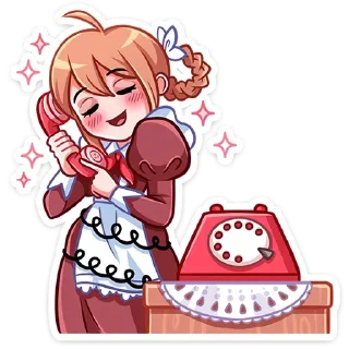 Sticker Томочка @anime4_arts - 1