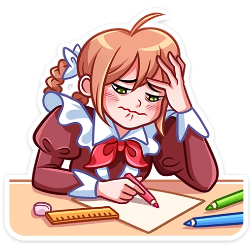 Sticker tomochkavk - 1