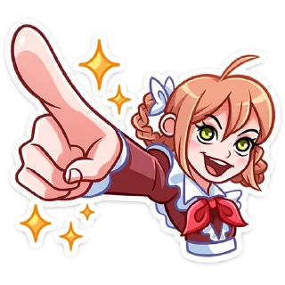 Стикер Томочка  :: @stickroom - 6