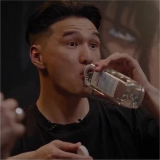 person human face beverage