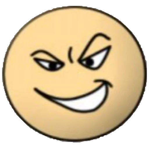 мультфильм улыбаться круг