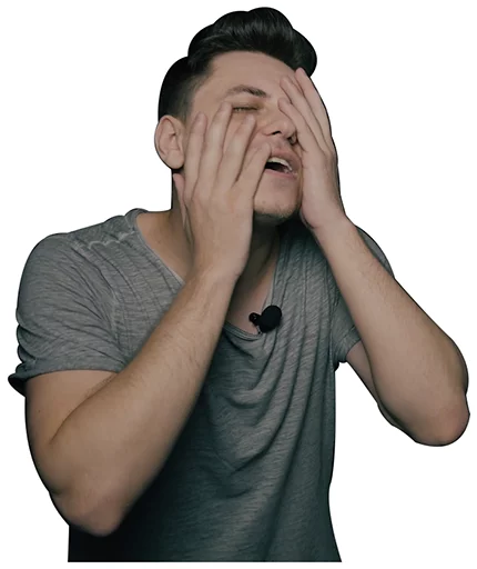 person human face clothing