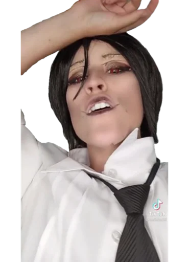 person human face clothing