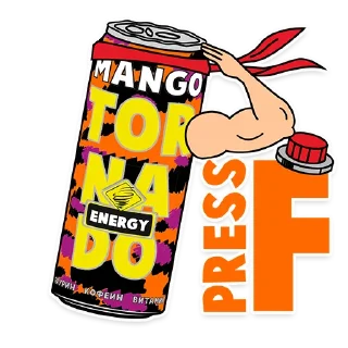 Sticker TORNADO ENERGY - 1