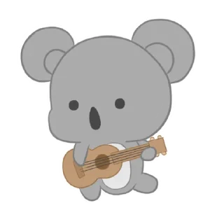 Стикер Черепашка и Коала - 7