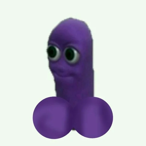 toy cartoon purple