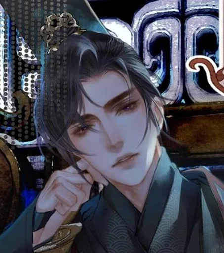 human face anime cartoon