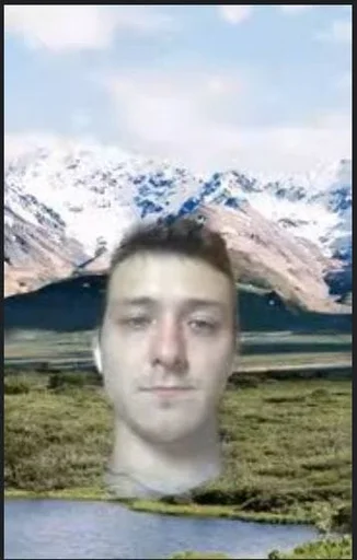 cloud human face person