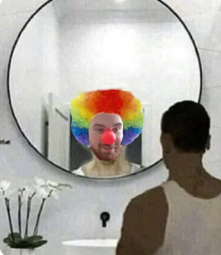 искусство стена зеркало