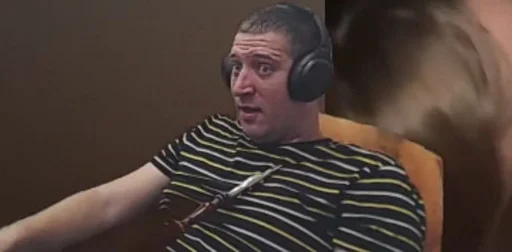 Человек человеческое лицо наушники