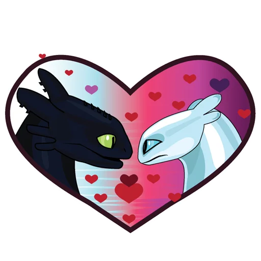 Стикер Как Приручить Дракона : @artskrin - 9