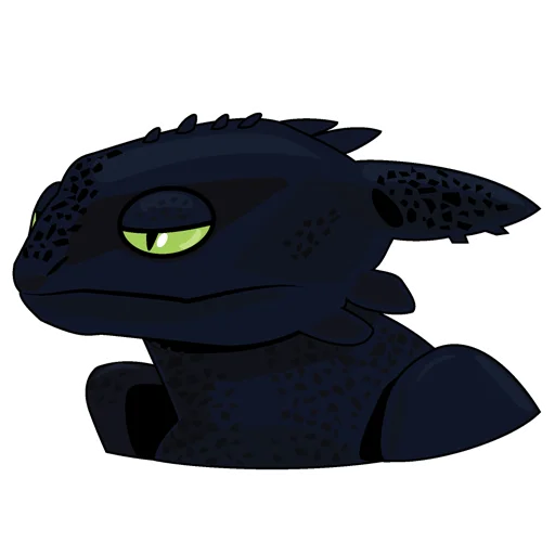 Стикер Как Приручить Дракона : @artskrin - 2