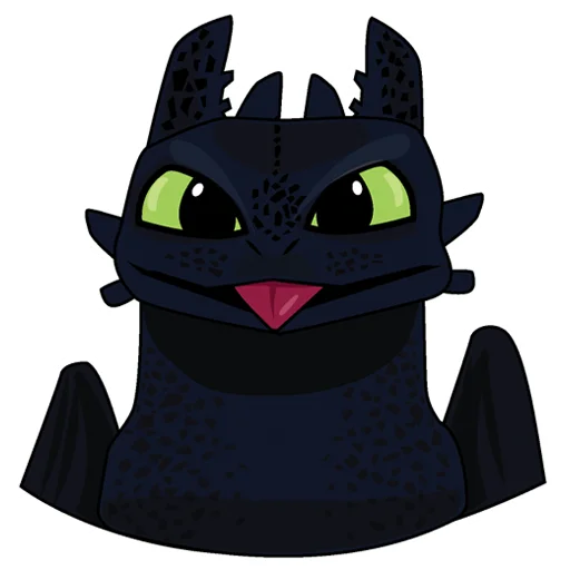 Стикер Как Приручить Дракона : @artskrin - 0