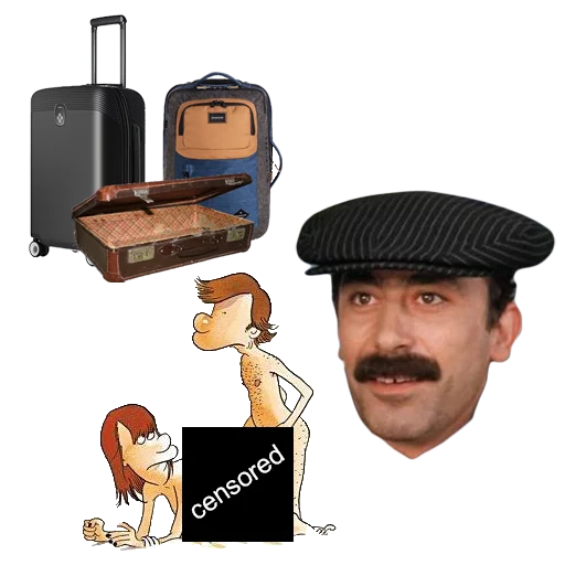 man cartoon human face