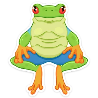 Стикер Квакша (@TgSticker) - 4