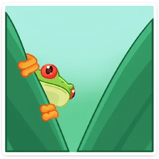 Стикер Квакша (@TgSticker) - 10