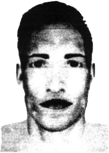 human face portrait text