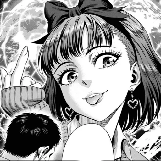 anime human face illustration