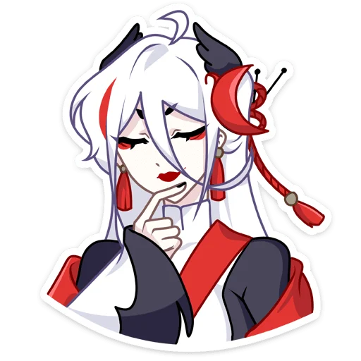 Цуру без надписей от @stickers_vk - 