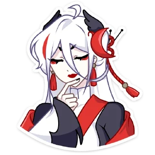 Sticker Цуру без надписей от @stickers_vk - 9