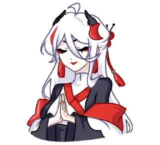 Sticker Цуру без надписей от @stickers_vk - 1