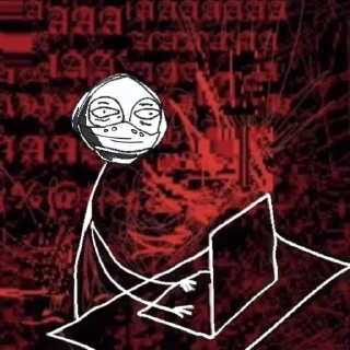 Sticker челы какие-то @qsr000blinklas - 1