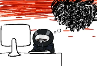 Sticker челы какие-то @qsr000blinklas - 3