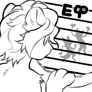 Sticker тупивсратыши - 1