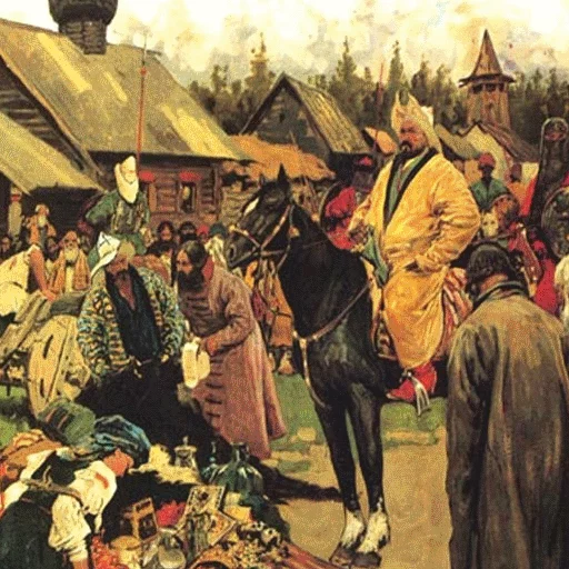 clothing funeral painting