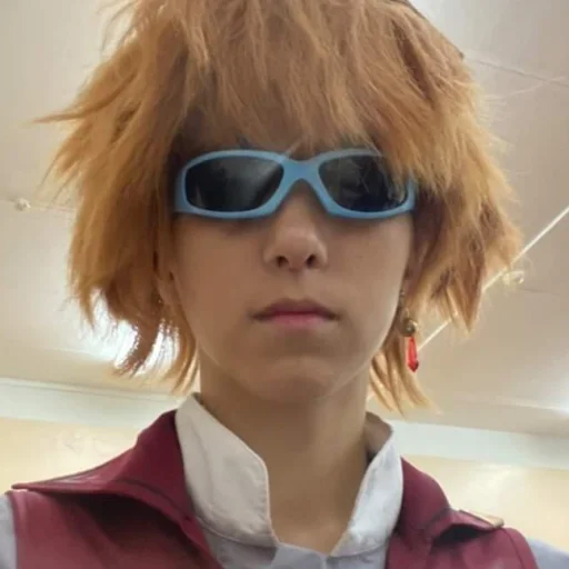 person human face eyewear