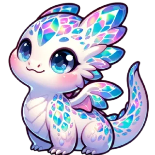 Стикер Дракоша Твинкл @anyavate - 3