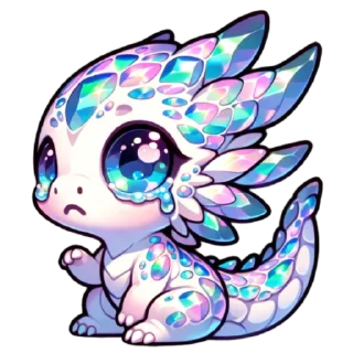 Стикер Дракоша Твинкл @anyavate - 5