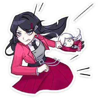 Sticker Близняшки Ви и Кейт  @TgSticker - 2