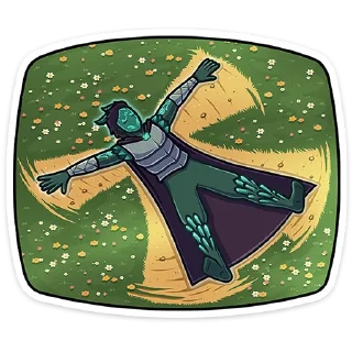 Стикер Две силы AXE @stickers_vk - 8