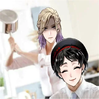 Sticker twst meme - 2