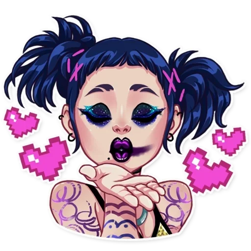 иллюстрация человеческое лицо рисование