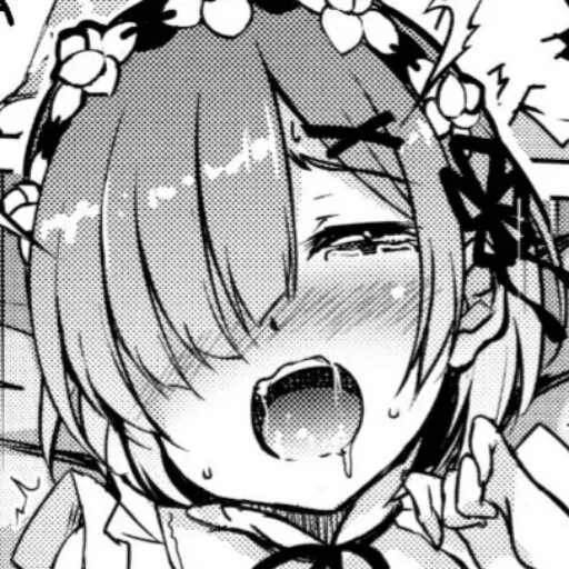 аниме эскиз иллюстрация