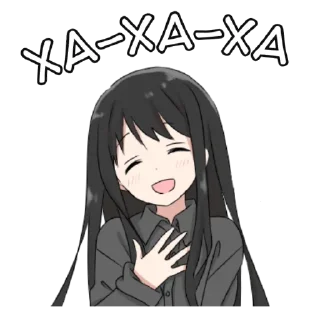 Sticker Аниме тян @anime_Stickerr - 9