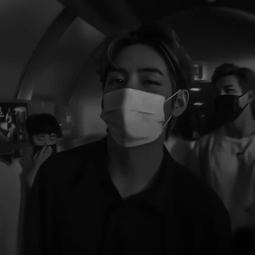 black and white human face person