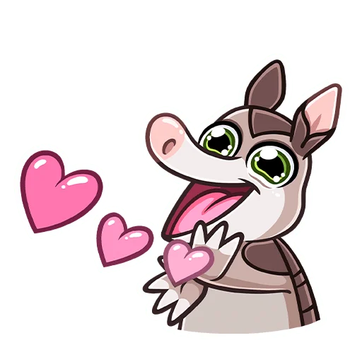 Стикер tyomathearmadillo_vk - 1