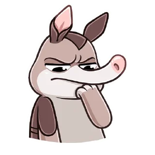 Sticker Броненосец Тёма • @TgSticker - 8