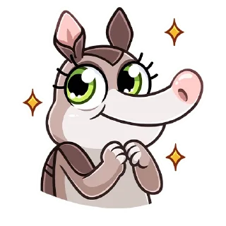 Sticker Броненосец Тёма • @TgSticker - 2