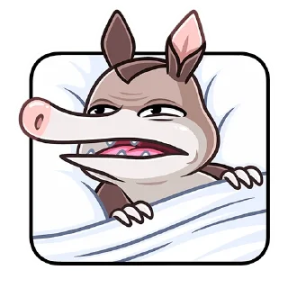 Sticker Броненосец Тёма • @TgSticker - 10