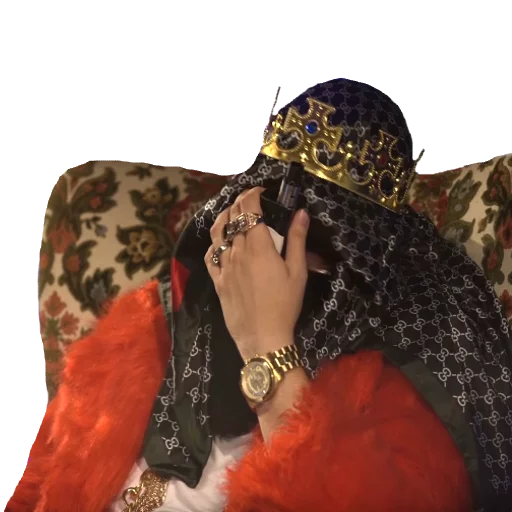 модный аксессуар Человек корона