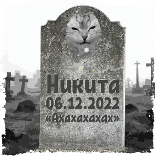 Sticker Никита @mogilkaBot - 1