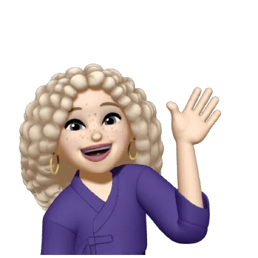 cartoon smile human face