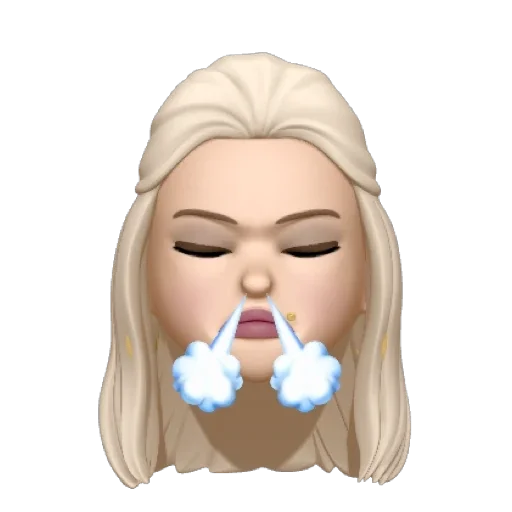 lip human face cartoon