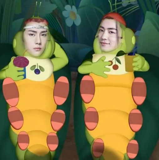 Неукротимые чжапупсяни :: @fStikBot - человеческое лицо