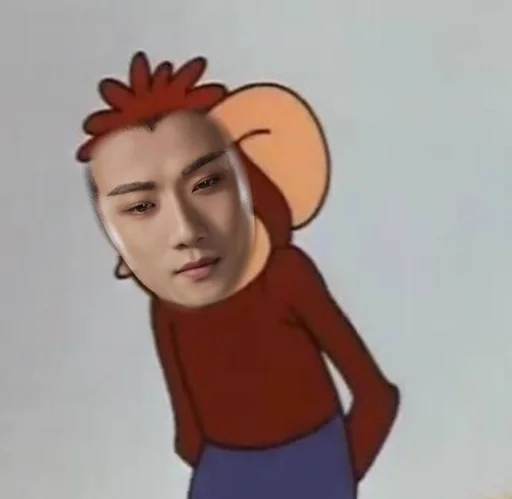 мультфильм эскиз человеческое лицо